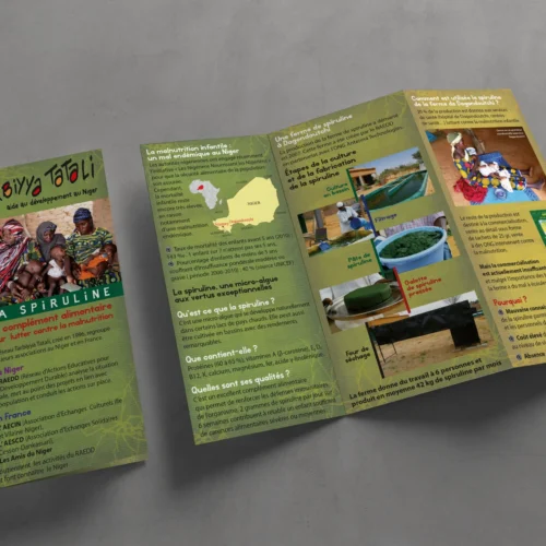 Brochure sur la spiruline